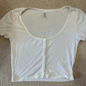 Sunday best white tee